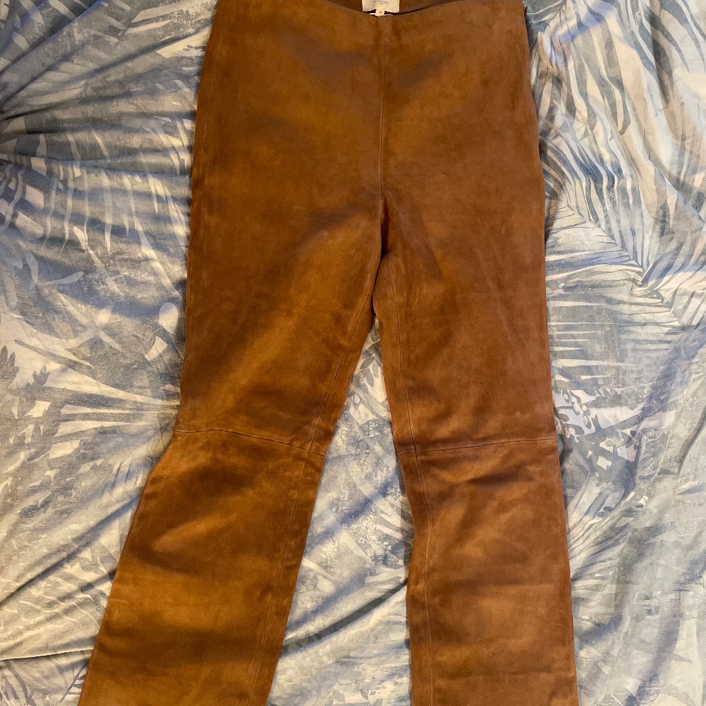 Sezane Ciara Trousers Camel - Size 8